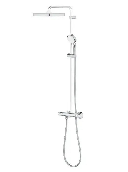 Душевая система с термостатом Grohe Tempesta Cosmopolitan 250 Cube 30412 - фото 3