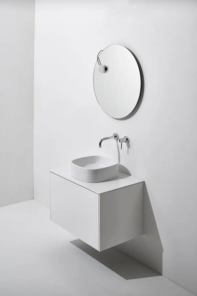 Умивальник Simas Foriu 40 Glossy white Білий FO03 - фото 2