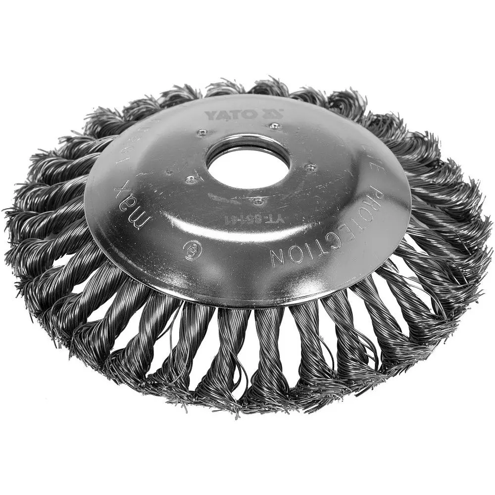 Щітка-крацовка дискова Yato для газонокоси Ø 150 / 25.4 мм (YT-85141) - фото 3