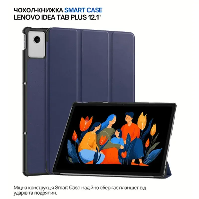 Чохол до планшета BeCover Smart Case Lenovo Idea Tab Plus 12.1" Deep Blue (715079) - фото 6