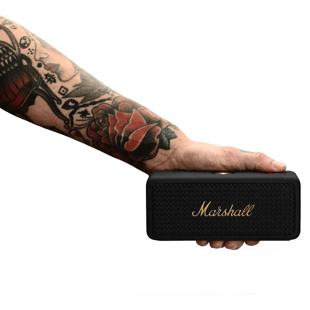 Портативна колонка Marshall Emberton II Black and Brass (1006234) - фото 4