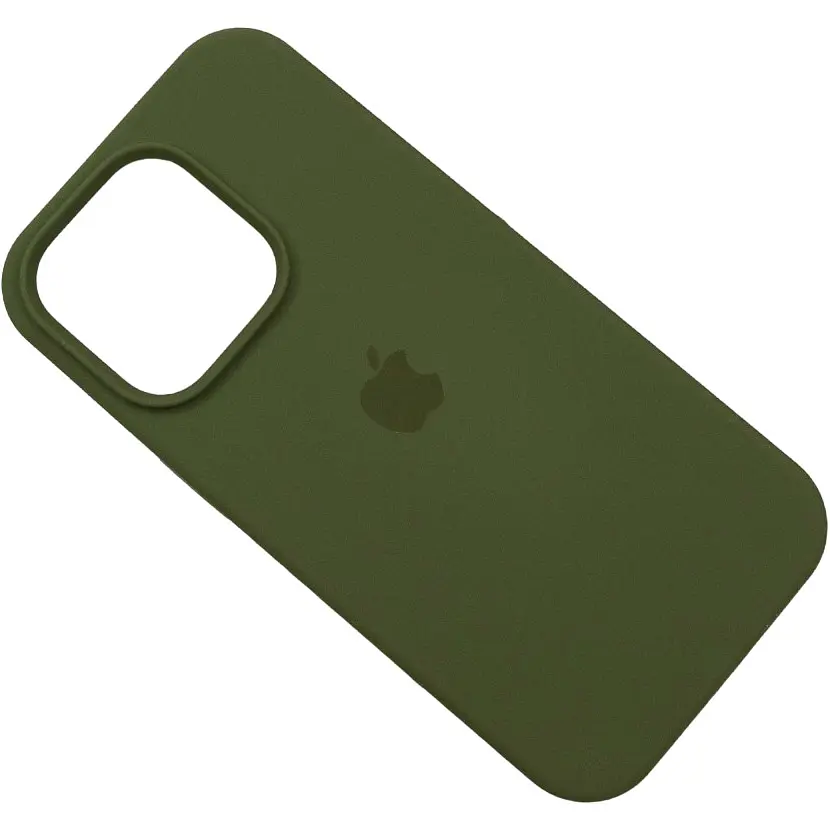 Чохол Silicone Case для Apple iPhone 16 Pro Dark Olive AA [115022] - фото 2