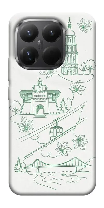 TPU чохол Demsky Heart of Kyiv для Xiaomi 15T Pro