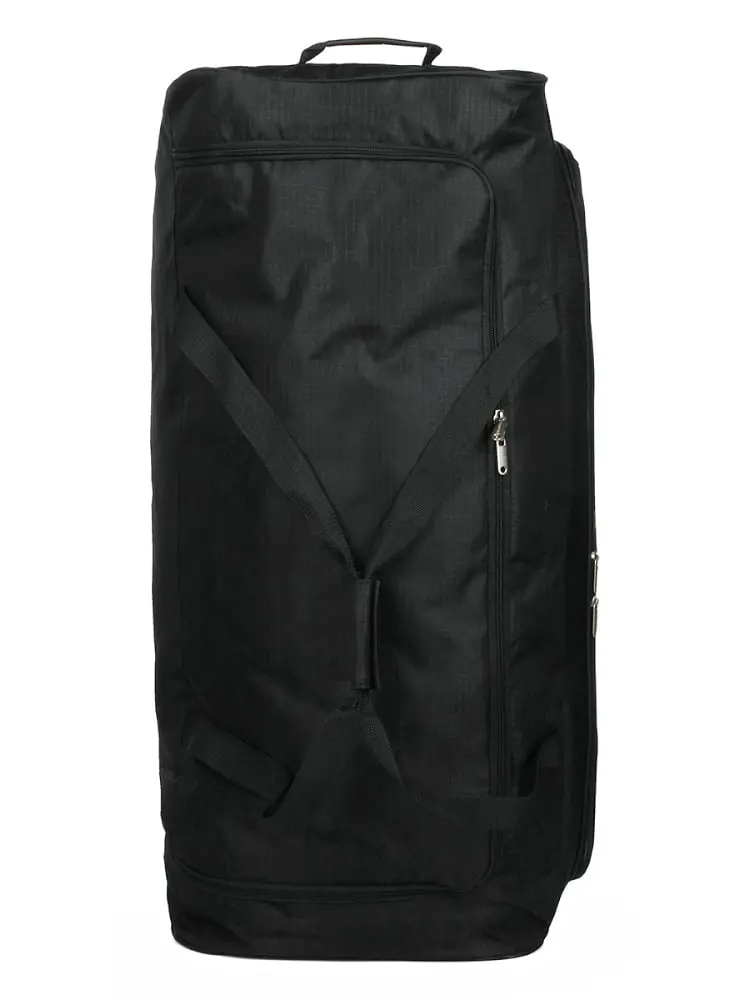 Дорожня сумка на колесах супергігант XXL Worldline 898/95 95×39.5×41см 151.9л Чорний - фото 8