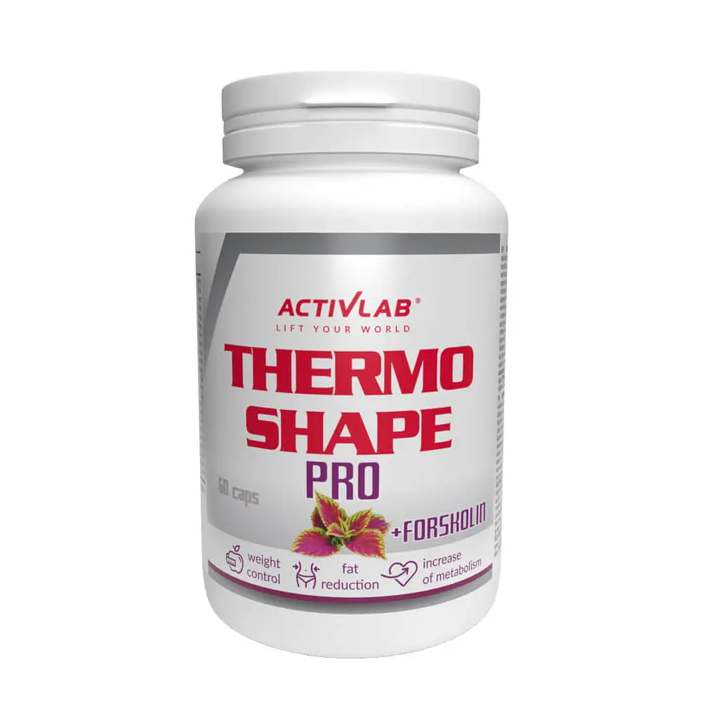 Жироспалювач Thermo Shape Pro, 60 капсул ActivLab fit0016516 - фото 2