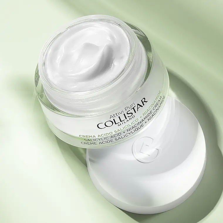 Крем для лица Collistar Attivi Puri Salicylic Acid + Niacinamide Cream 50 мл - фото 2