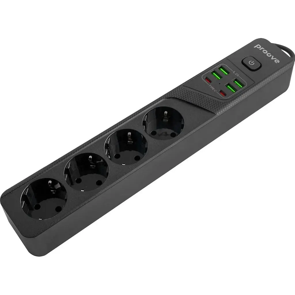 Мережевий фільтр Proove Power Strip P-04 3м (PSP442430001) [151660] - фото 5