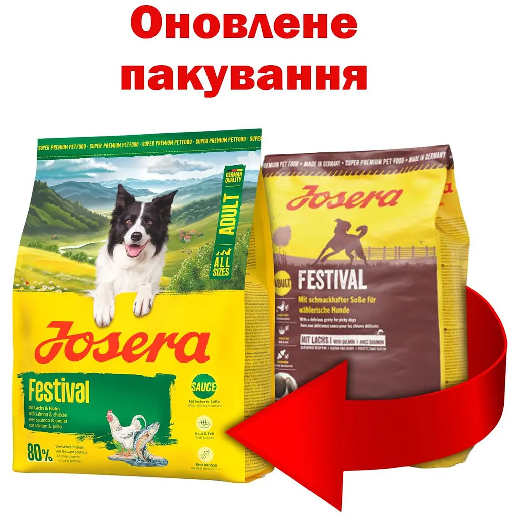 Сухий корм для вибагливих собак Josera Festival зі смачним соусом 900 г - фото 4