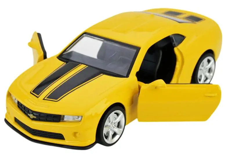 Іграшкова машинка гоночна Chevrolet Camaro SS Автопром металева 10011, кор. 16,5х7х8 см - фото 6