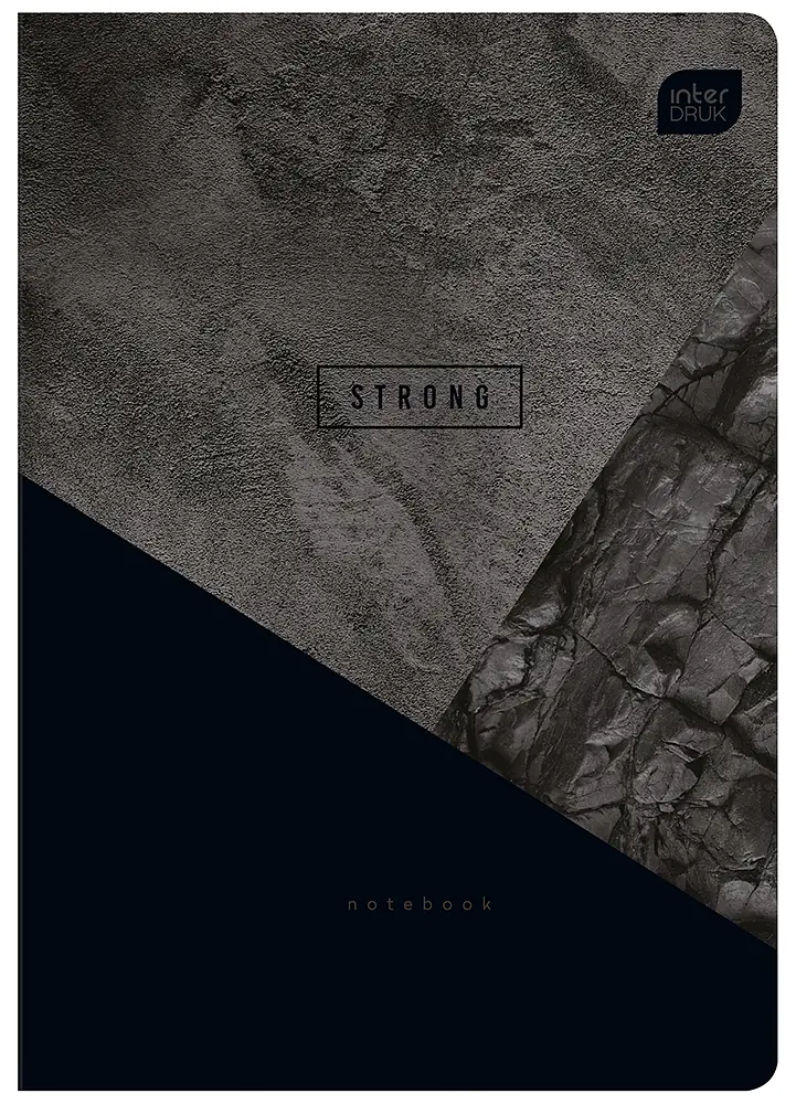 Зошит Interdruk Strong notebook клітинка A5 80 аркушів 4 шт. (298997-4) - фото 4