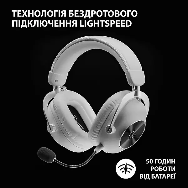 Навушники Logitech G Pro X 2 Lightspeed White (981-001269,910-001270) - фото 3
