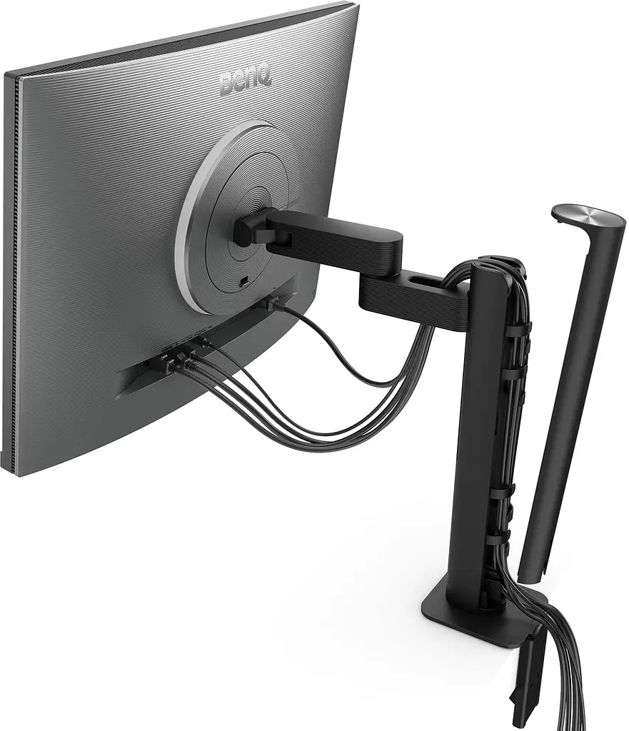TFT 28.2" BenQ RD280UA, IPS, 3840x2560, 3:2, USB-C, HDMI, DP, HAS, эрго стойка, цв., металлик-серый - фото 4