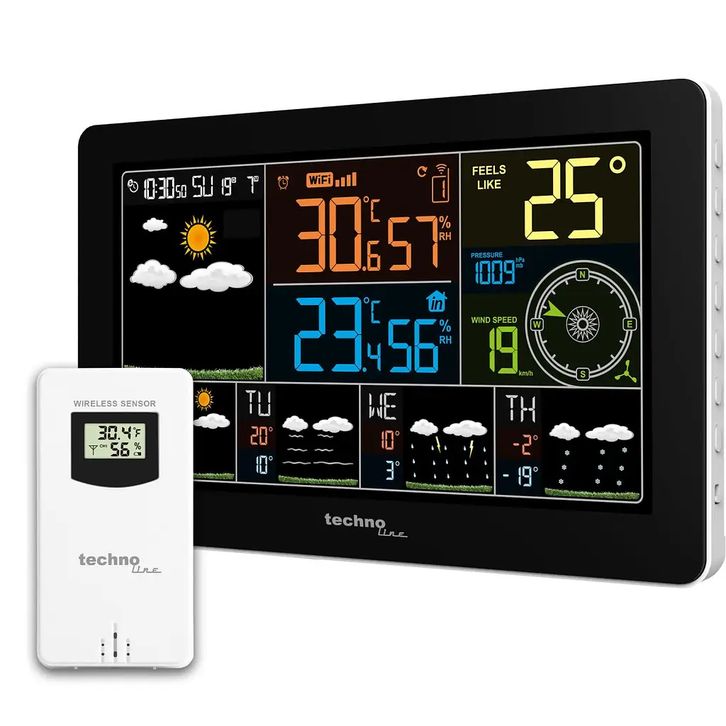 Метеостанція Technoline DirektWetter WD2700 Black (WD2700) - фото 5