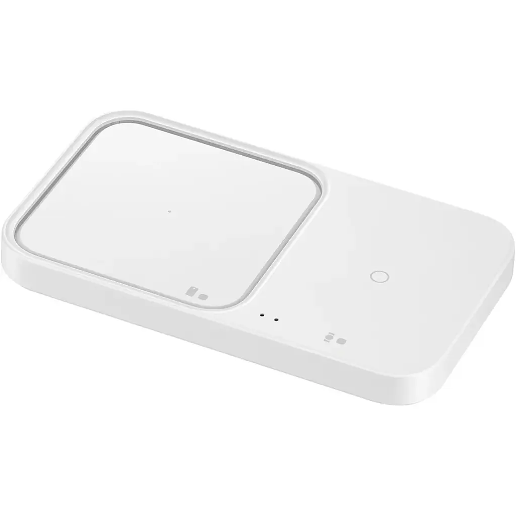 БЗП Samsung 15W Wireless Charger Duo w/o TA (EP-P5400BWEGEU) White UA - фото 3