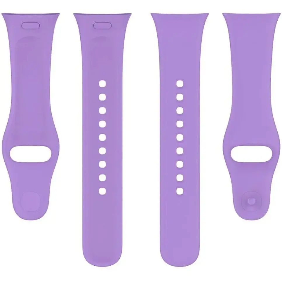 Силиконовый ремешок BeCover для Xiaomi Redmi Watch 3 Purple (710966) - фото 5