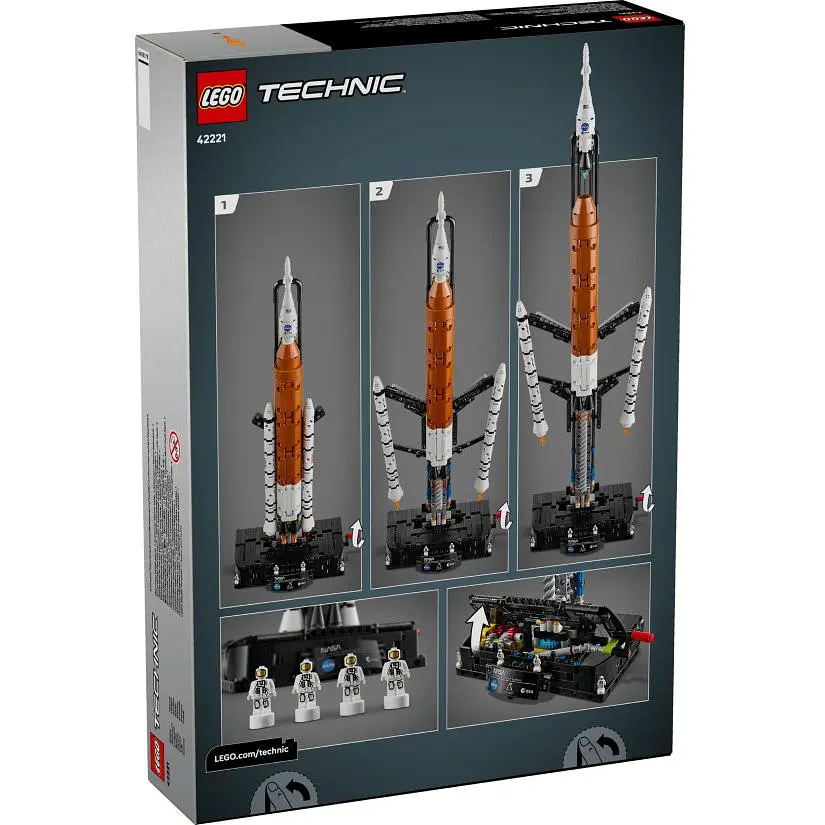 Конструктор LEGO Technic Ракета із системою космічного запуску NASA Artemis 632 деталі (42221) - фото 10