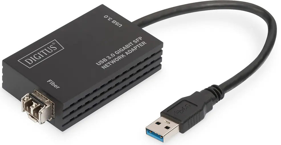 Адаптер Digitus USB-A > SFP, USB 3.0 Gigabit Network - фото 2