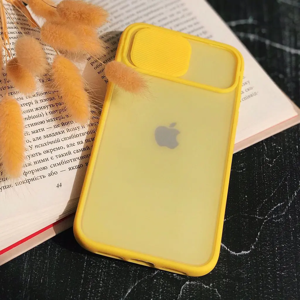 Чехол накладка iPhone 11 X 8 с защитой камеры Camera Matte Case - фото 7