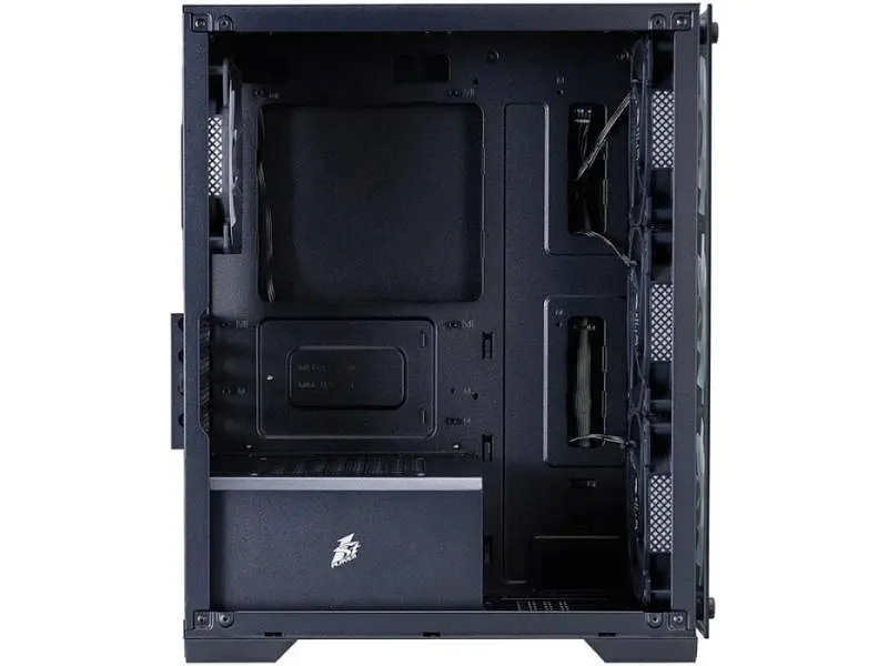 Корпус 1stPlayer X2-M-BK-4F7 Black - фото 8