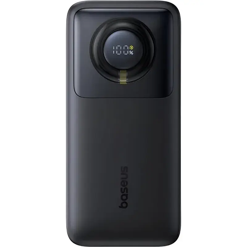 Батарея Baseus Free 2 Pull with Retractable Cable 20000mAh 65W PD QC Cosmic Black (P10073700123-00) - фото 2