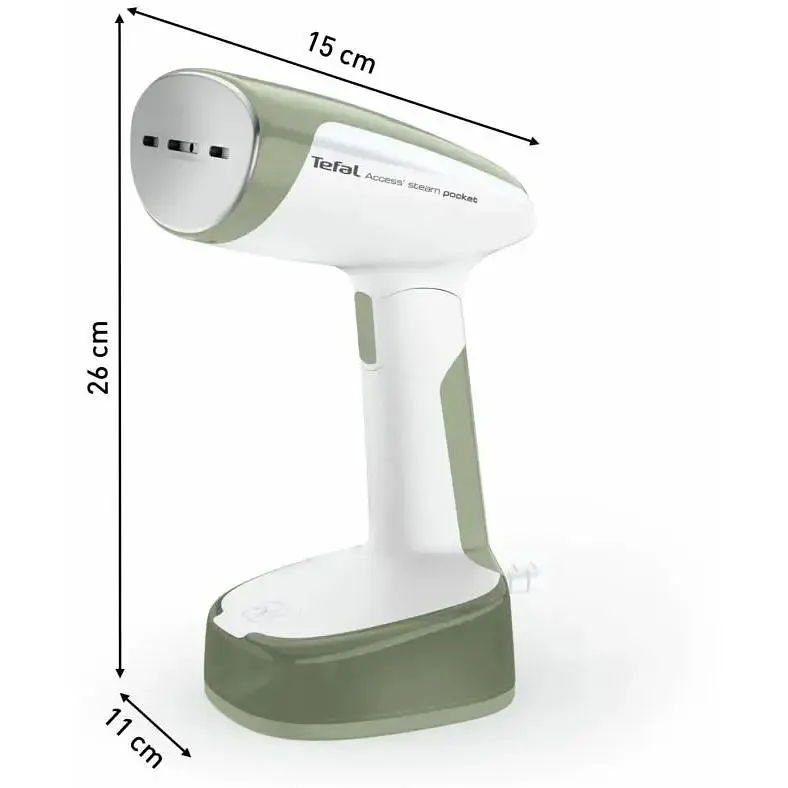 Відпарювач Tefal Access Steam Pocket 1300 Вт біло-зелений (DT3053E1) - фото 5
