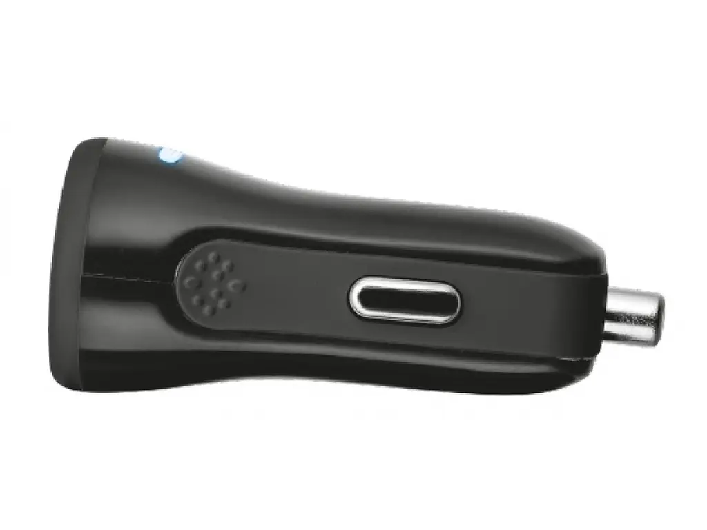 Автомобильное зарядное устройство Trust 20W Car Charger with 2 USB port Black (20572) - фото 3