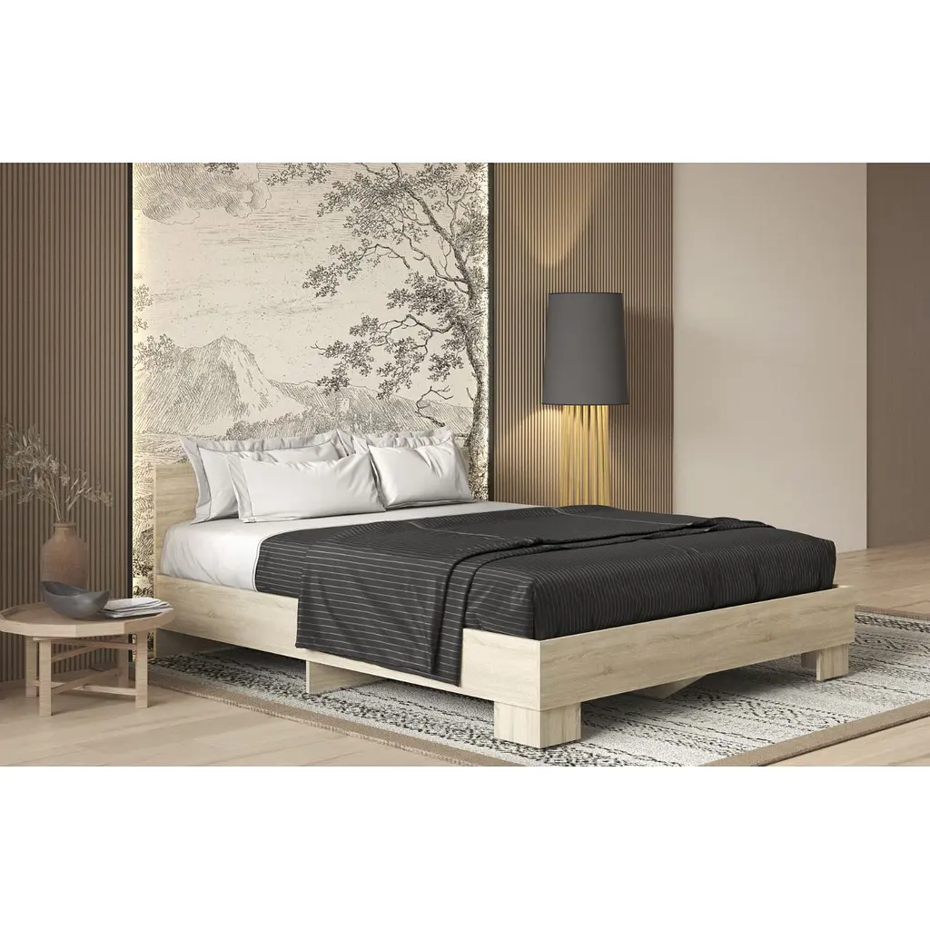 Кровать Orange-Line Тина 140 Дуб сонома - фото 3