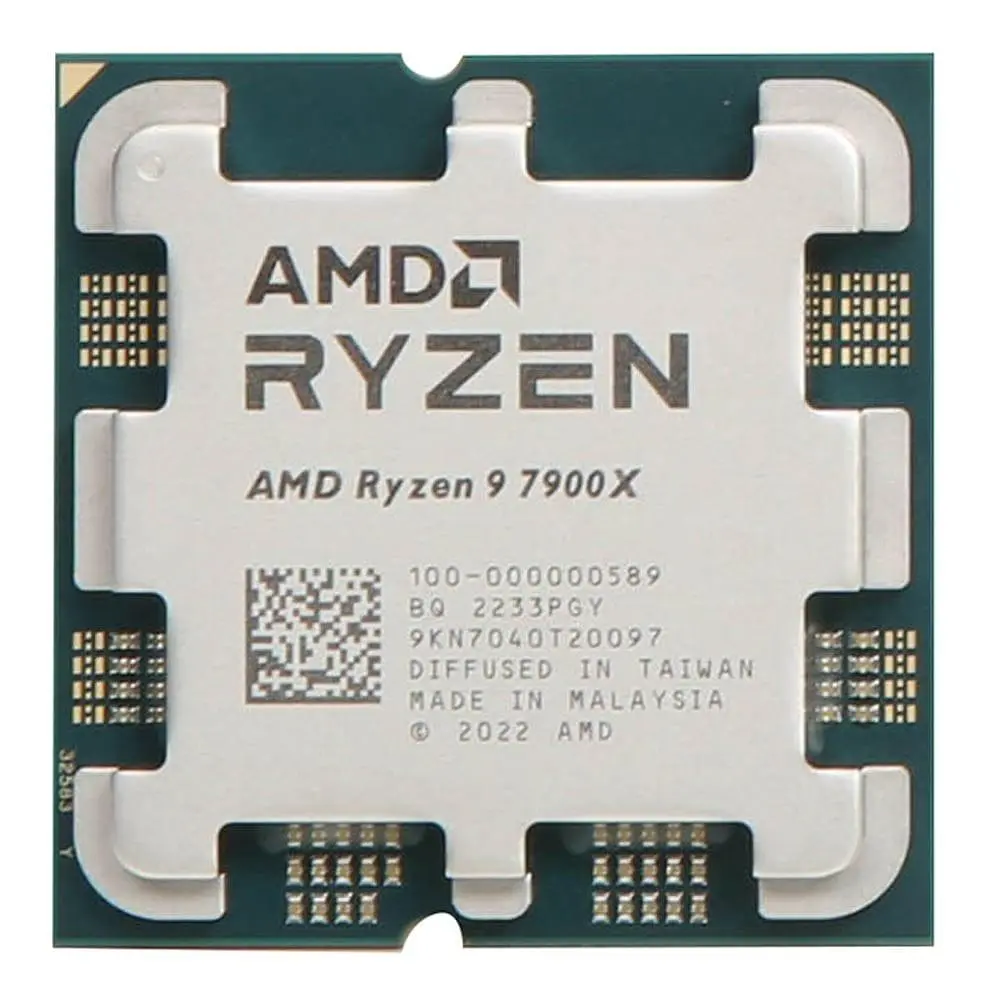 Процесор AMD Ryzen 9 7900X WOF (100-100000589WOF) (Socket AM5, 24T, 5.6 ГГц, Box)