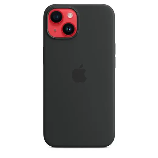 Силіконовий чохол CasePro Silicone Case with MagSafe Midnight для iPhone 14 - фото 5