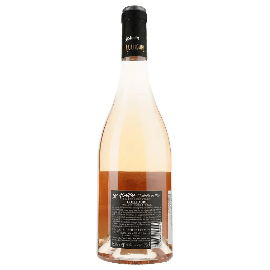 Вино Les Abeilles Rose AOP Collioure, рожеве, сухе, 0,75 л - фото 2