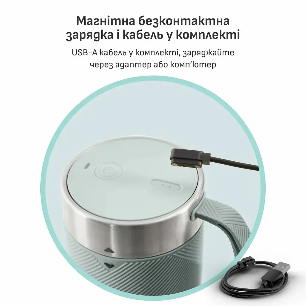 Блендер портативный Tefal Lightmix для полосы зеленый (BL1C0430) - фото 5