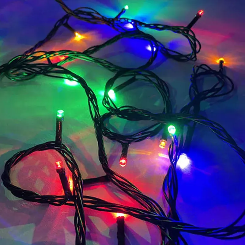 Гірлянда ColorWay LED 50 5 м, 8 функцій, кольорова 220V (CW-G-50L5VMC) - фото 7