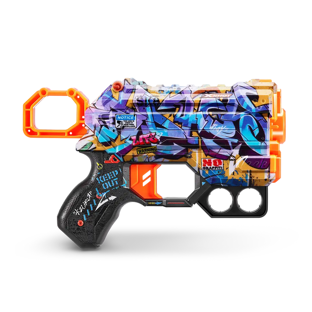 Швидкострільний бластер Zuru X-Shot Skins Menace Spray Tag, 8 патронів (36515D) - фото 3