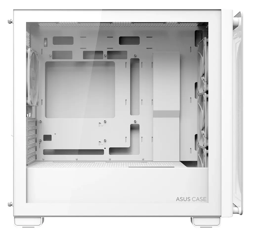 Корпус Asus A23 Plus Tempered Glass без БЖ (90DC00K3-B19010) White - фото 7