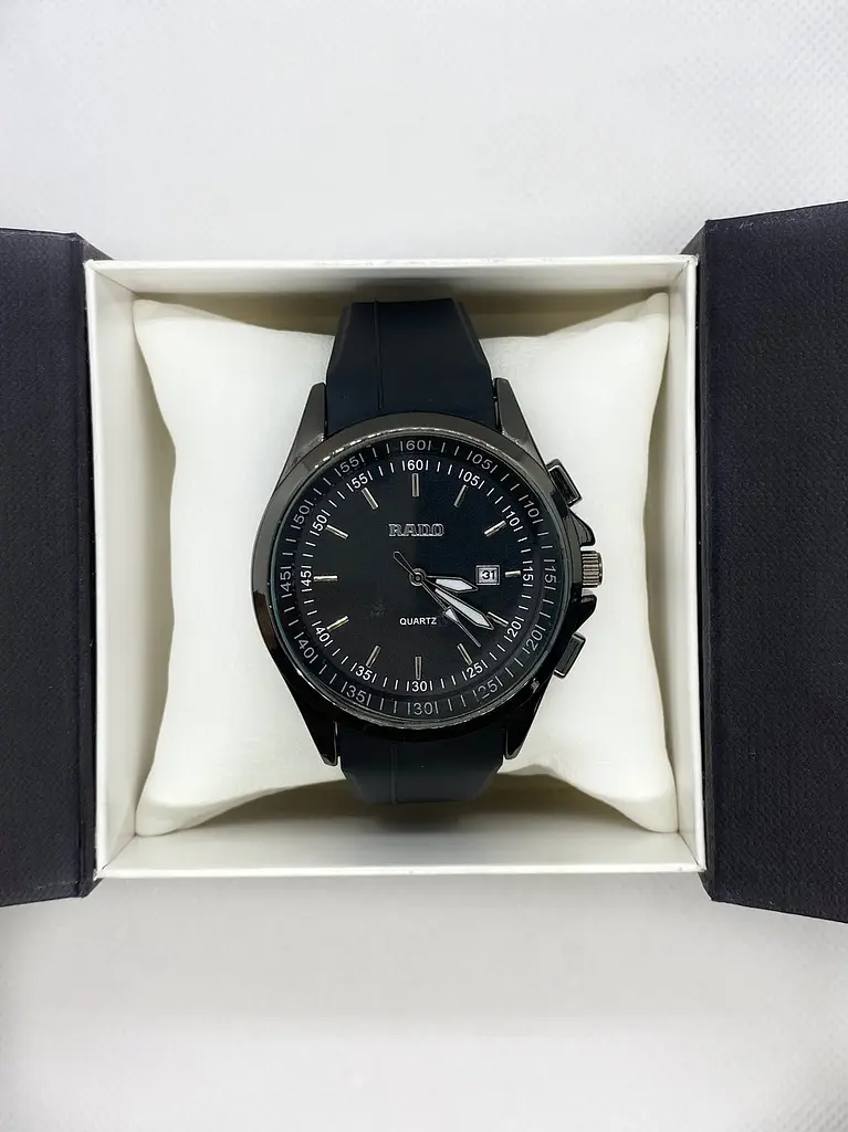 Наручний годинник чоловічий Clockhouse Rado Чорний (IBW890B) - фото 6