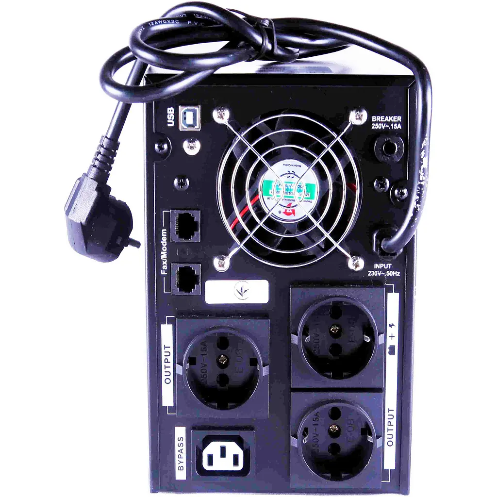 Источник бесперебойного питания [ИБП] SVC SL-2KS-LCD 2000VA [108204] - фото 3