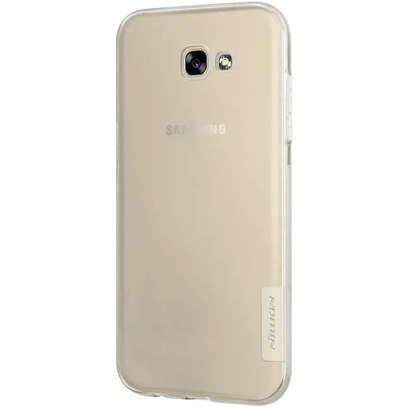 Чехол-накладка Nillkin TPU Nature Samsung Galaxy A7 A720F 2017 White - фото 3