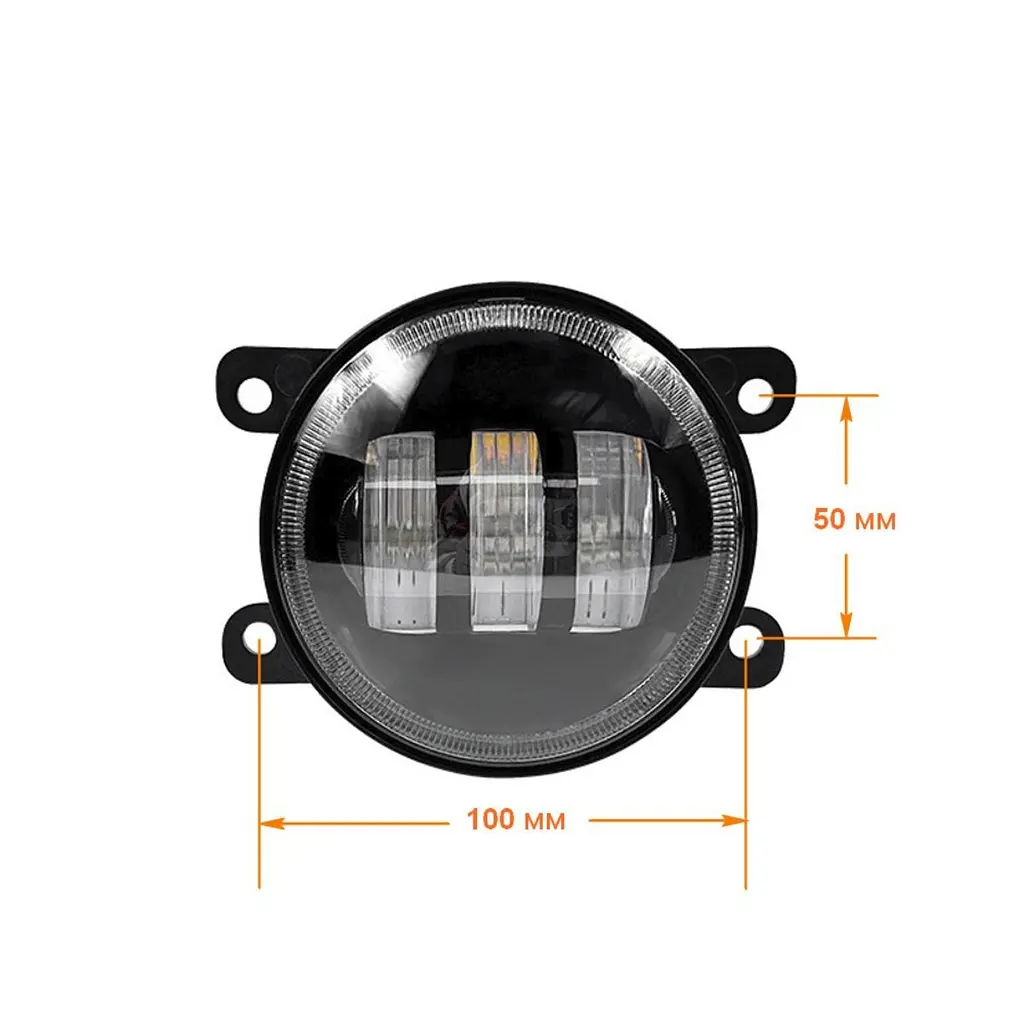 Протитуманна світлодіодна фара FOG-01 45W 3.5" 5000K Cyclone (НФ-00003501) - фото 3