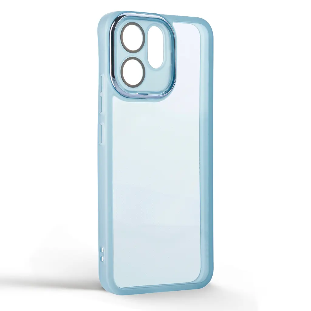 Защитный чехол для OPPO Reno15 5G, Shade, синий, TPU+PC, матовый, защита всего корпуса, панель-накладка, противоударный, с большими бортами, амортизирует удары при падениях, ArmorStandart (ARM90414) - фото 2