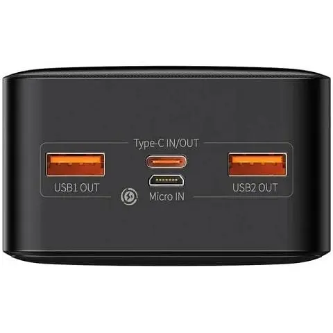 Зовнішній акумулятор Baseus Bipow Digital Display 30000mAh (PPDML-N02) білий - фото 7
