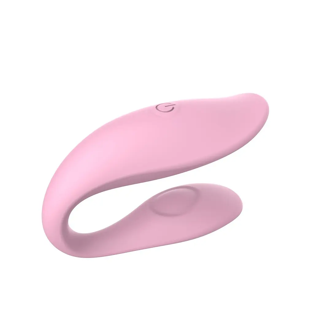 Вібратор для пар Erospace Sweet Play A7 9.8 см рожевий - фото 3