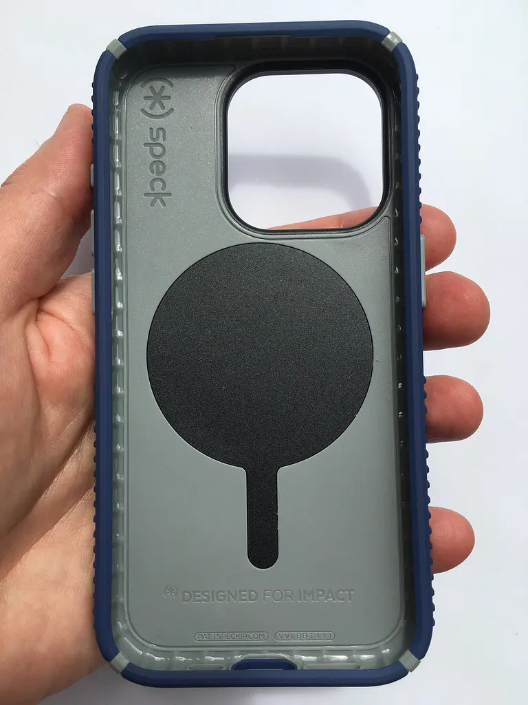 Оригінальний протиударний чохол Speck Presidio2 Grip MagSafe для Iphone 15 Pro (6.1") Coastal Blue 150563-3206 - фото 5