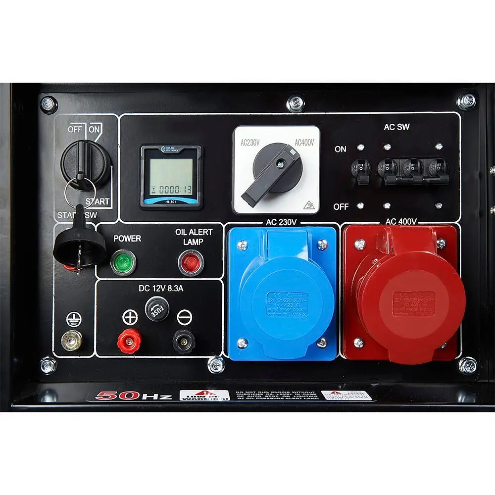 Генератор дизельний 6 кВт EnerSol SKD-7EBU (41-00481) - фото 8