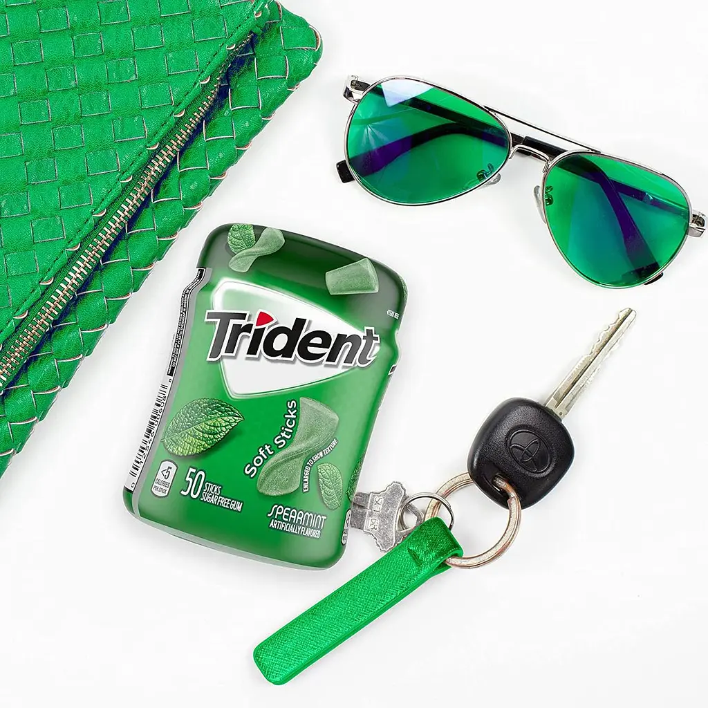 Жуйки Trident Spearmint Sugar Free 50 sticks - фото 5