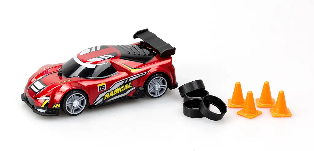 Ігровий набір "BUILD 2 DRIVE" RADICAL RACER, РК, 2,4 GHz (ГГц) червона Silverlit Art.20701 - фото 5