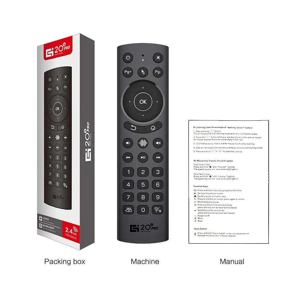 Аеромиш пульт Air Mouse G20s PRO - фото 4