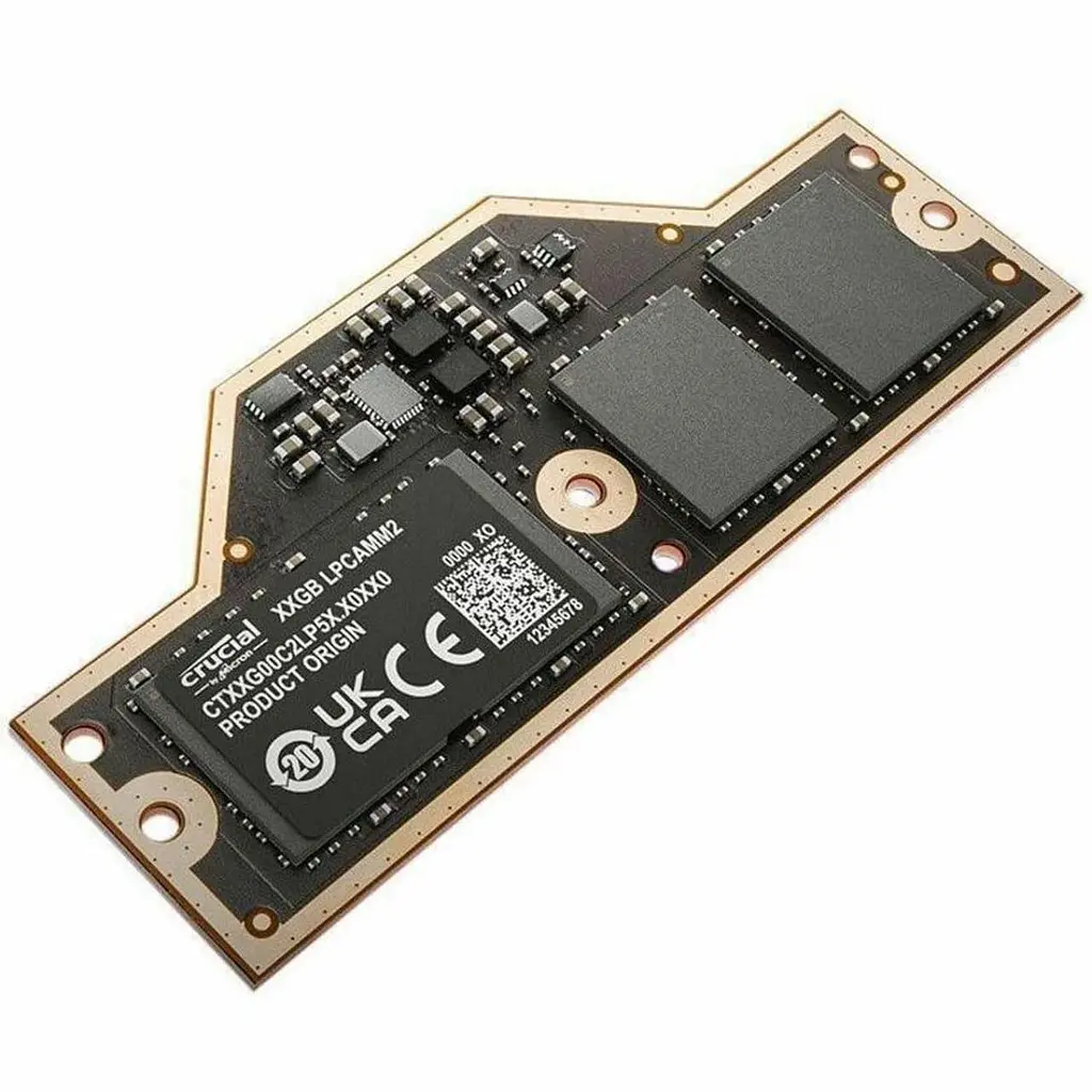 Crucial 64GB LPCAMM2 LPDDR5X-7500 memory - фото 2