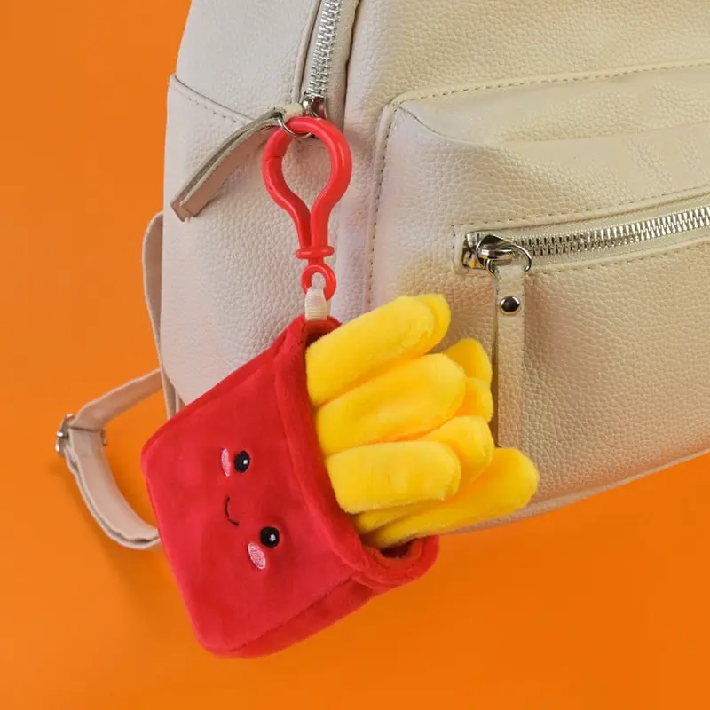 М'яка іграшка-брелок Картопля фрі Plush and Co PLC25089, розмір 13 см - фото 2