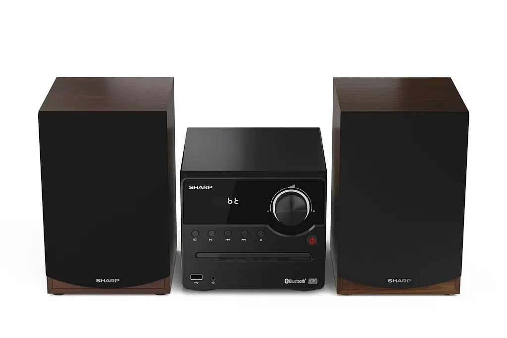 Мікросистема Sharp Micro Sound System Brown (XL-B512(BR)) - фото 6