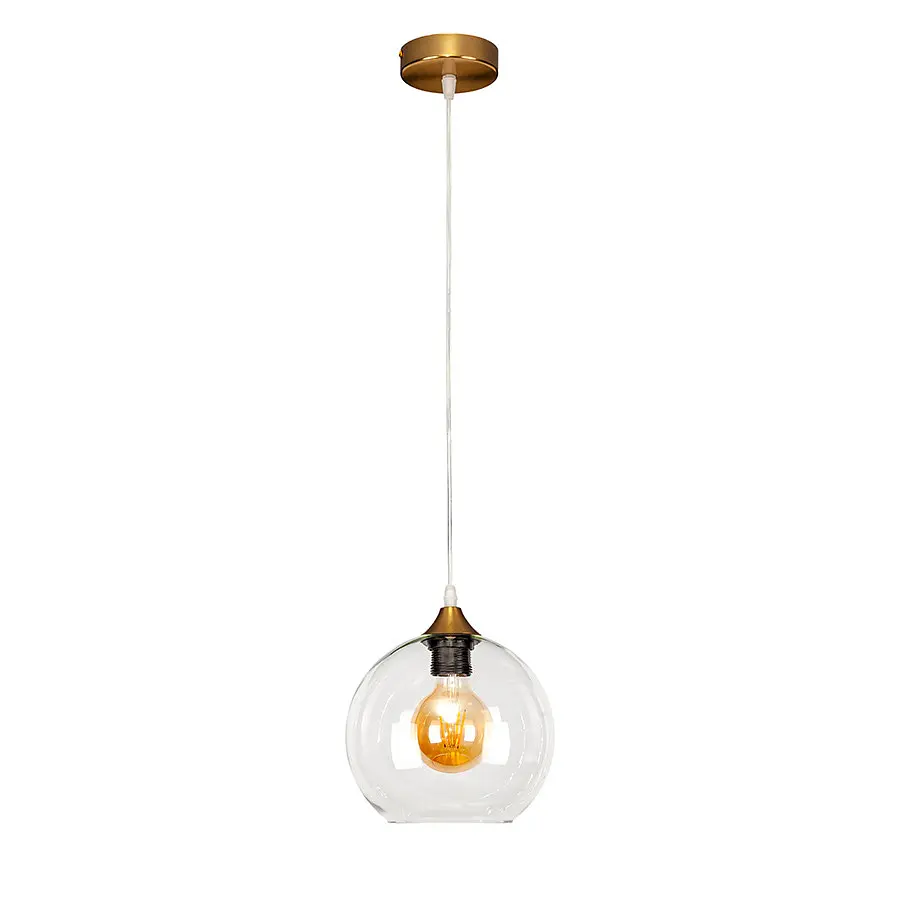 Підвісний світильник Levistella 91606-1 BRZ+CL